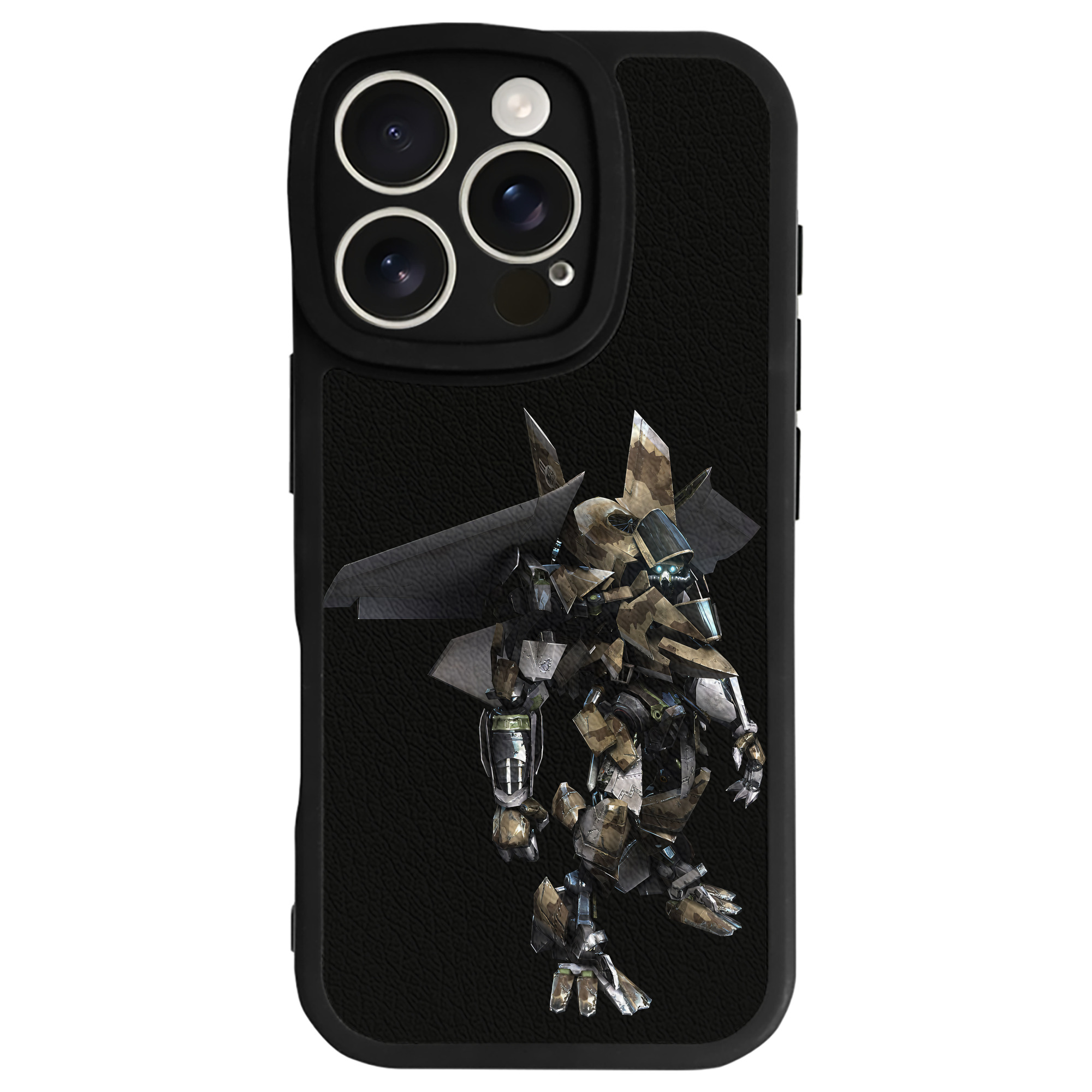 （画像用） Transformers トランスフォーマー 【iPhone 16シリーズ対応】シリコンスマホケース（レザー調） 材質：シリコン